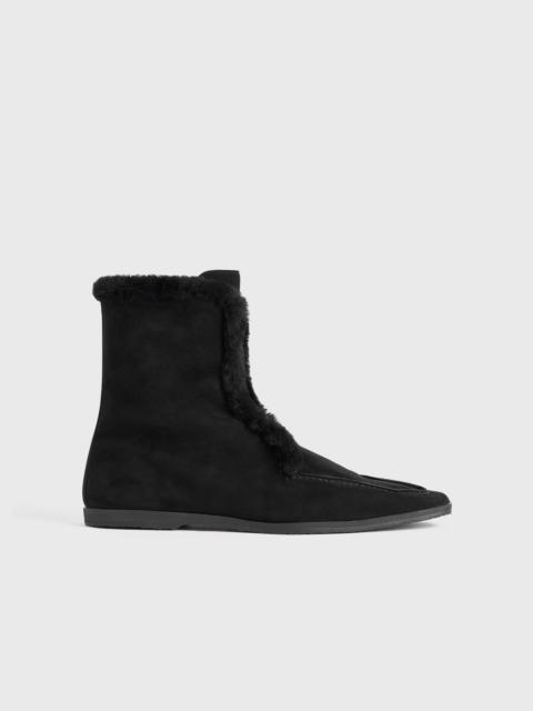Totême Zipped winter boots black