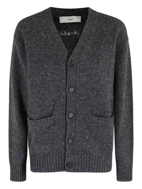 Dunst speckled-effect wool cardigan