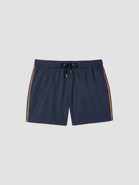 Paul Smith Men's Striped Swim Shorts - Navy