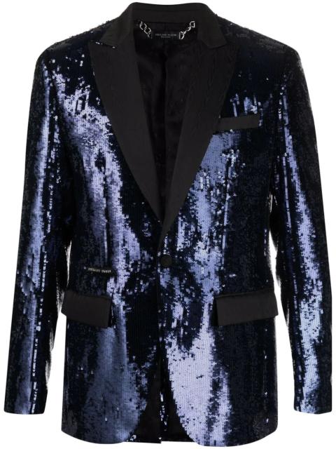 PHILIPP PLEIN embellished single-breasted blazer