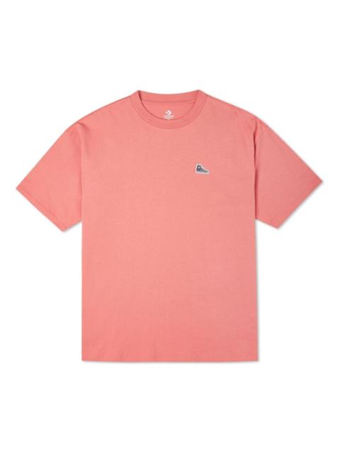 Converse Chuck Taylor Shoe Patch T-Shirt 'Pink' 10020931-A12