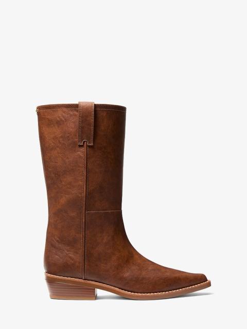 MICHAEL KORS Farren Distressed Boot