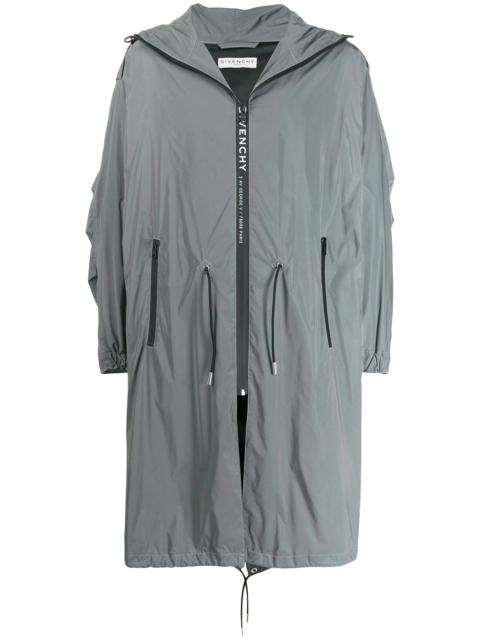Givenchy hooded drawstring-waist parka
