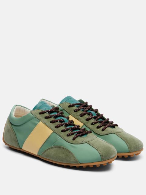 Tod's Classic suede-trimmed sneakers