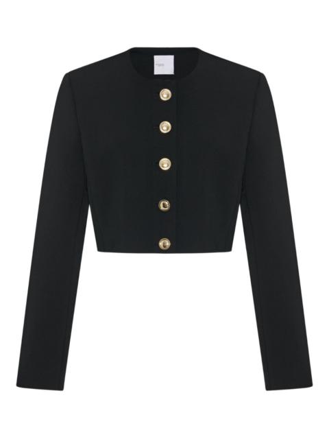 ROSETTA GETTY cropped button-front jacket