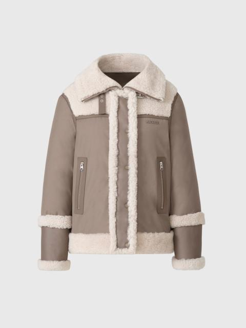 MACKAGE NIKOLINA mixed media jacket