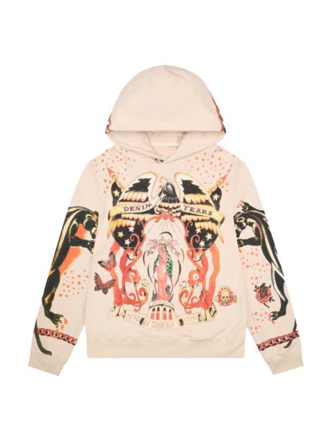 DENIM TEARS Tattoo Pullover Hoodie "Cream" DT579