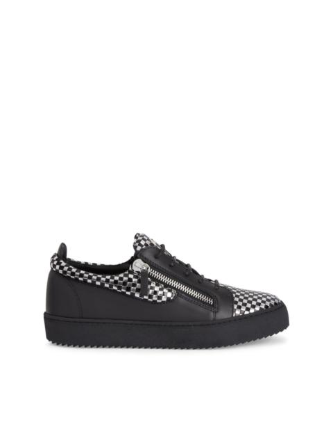 Giuseppe Zanotti Frankie check-pattern sneakers