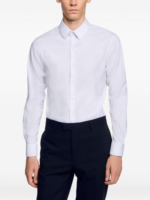 Sandro cotton-blend shirt