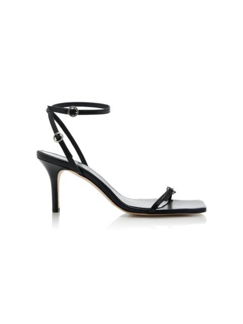 Hallie Leather Sandals black