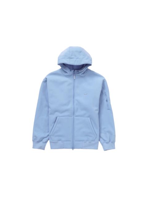 Supreme Supreme WINDSTOPPER Zip Up Hooded Sweatshirt (FW23) Light Blue