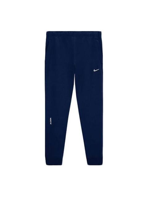 Nike x Drake NOCTA Cardinal Stock Fleece Pants Logo Blue DA4105-492