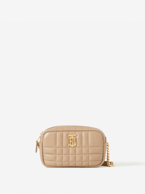 Burberry Quilted Leather Mini Lola Camera Bag