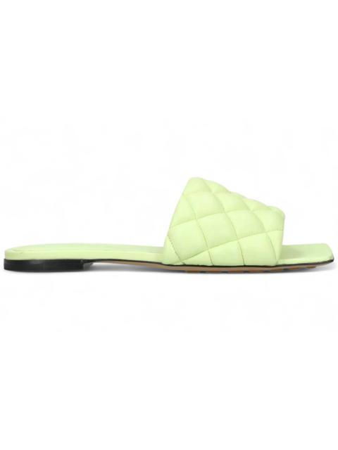 Bottega Veneta Bottega Veneta Square Toe Leather Mule Fennel (Women's)