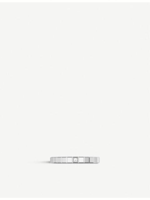 Chopard Ice Cube 18ct white-gold and diamond ring