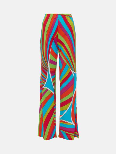 PUCCI Iride printed straight pants