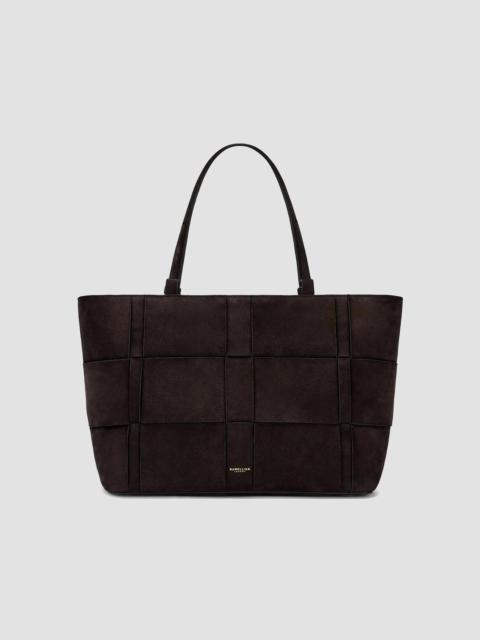 DeMellier Women's The Florence Leather Tote - Dark Chocolate