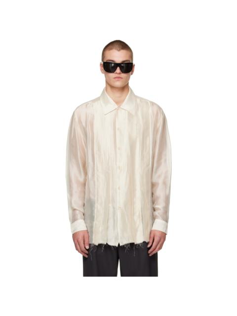 Our Legacy Off-White Tuxedo Every Shirt