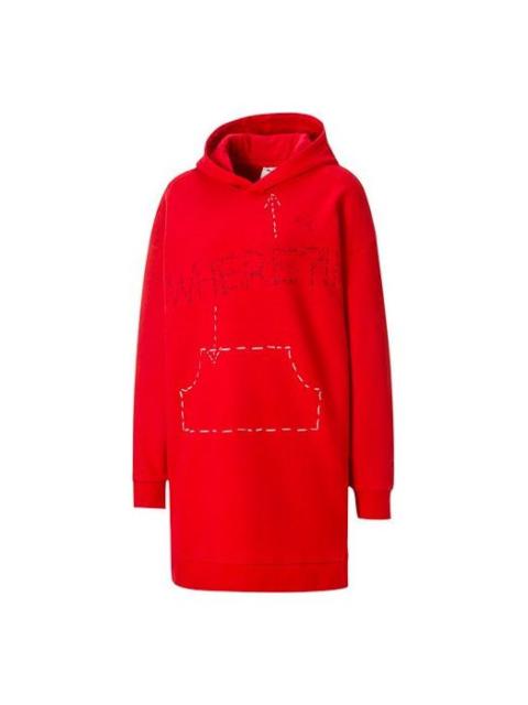 PUMA (WMNS) PUMA X MICHAEL LAU WMN BACK POCKET Hoodie DRESS 530365-22