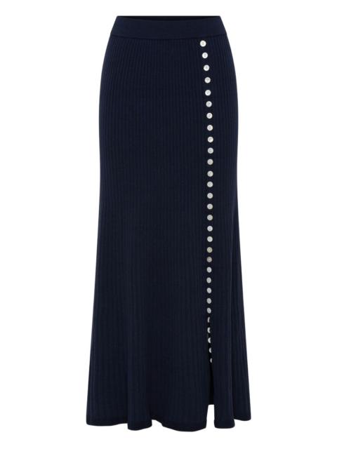 ANNA QUAN Vela buttoned maxi skirt