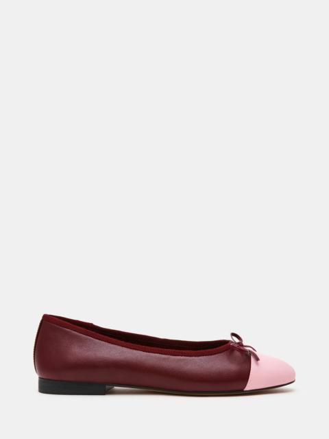 STEVE MADDEN KIT BURGUNDY/PINK