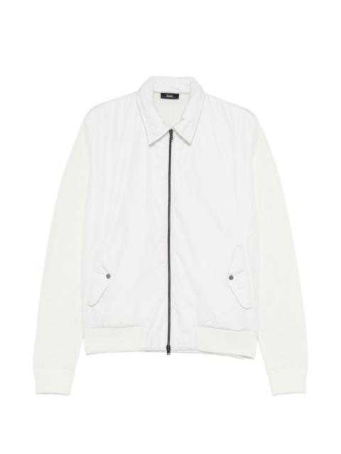 Herno zip-fastening long-sleeve jacket