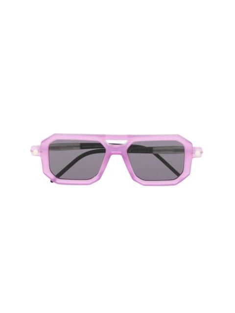 Kuboraum P8 CY geometric-frame sunglasses