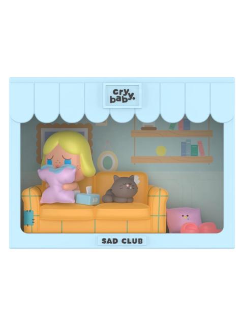 POP MART Pop Mart CRYBABY Sad Club Series Scene Sets Teardrops on the Pillow Figure Set