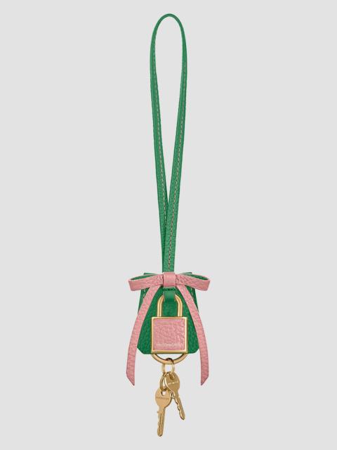 MAISON de SABRÉ Women's The Bow Padlock Charm - Emerald Lily