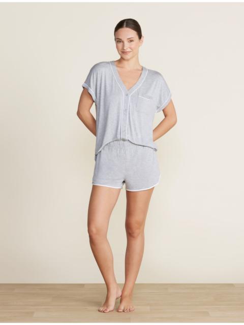 Barefoot Dreams Malibu Collection® Soft Jersey Piped Lounge Set