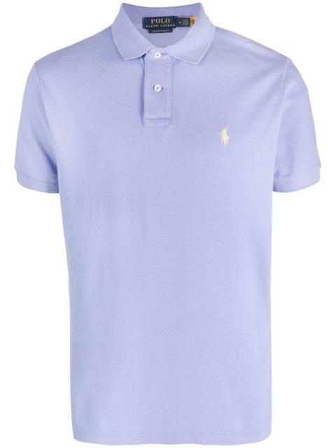 Polo Ralph Lauren embroidered-logo short-sleeved polo shirt
