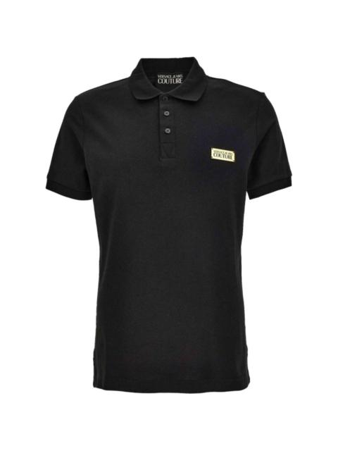 VERSACE JEANS COUTURE buttoned polo shirt