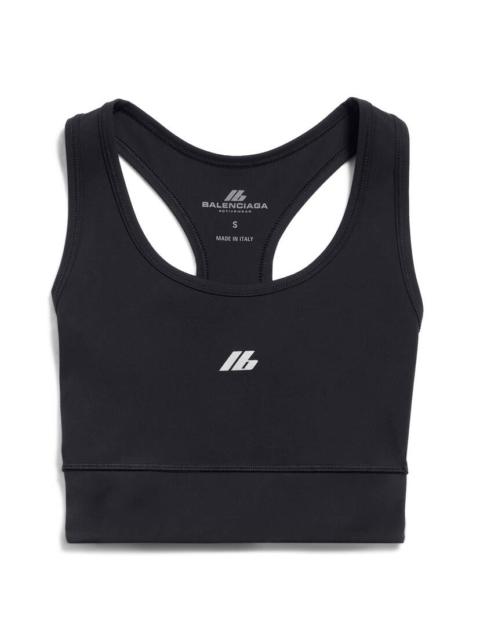 BALENCIAGA Women's Activewear Sports Bra in Black