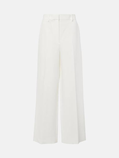 Bacall mid-rise wide-leg pants