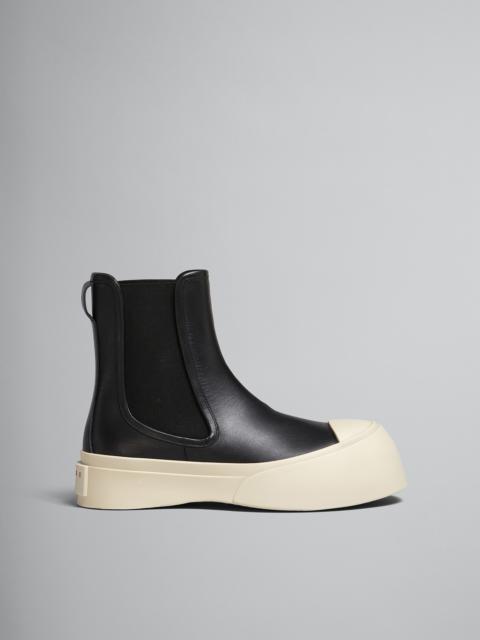 Marni BLACK LEATHER PABLO CHELSEA BOOT