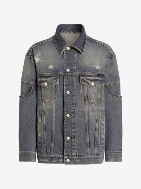Dolce & Gabbana oversized-fit denim jacket