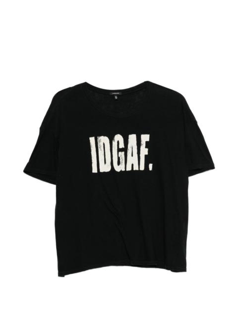 R13 graphic-print T-shirt