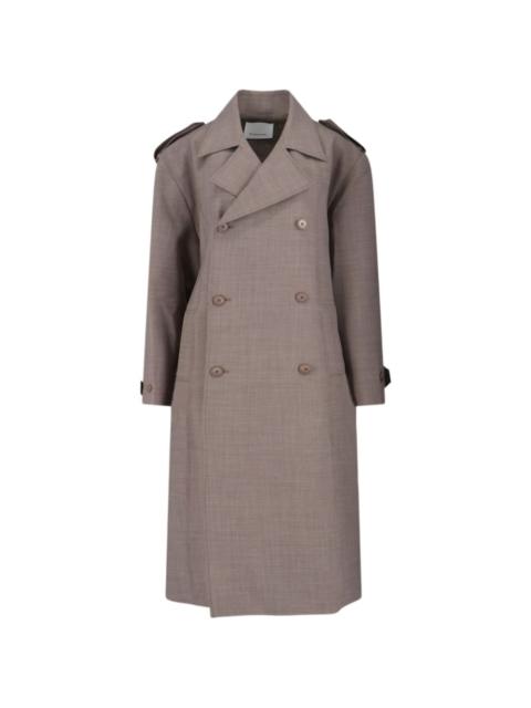 The Frankie Shop Bleecker belted trench coat