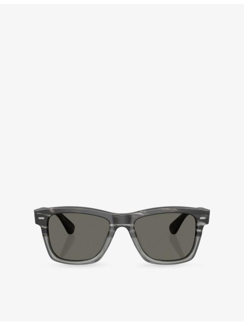 Oliver Peoples OV5393SU Oliver Square-Frame Acetate Sunglasses