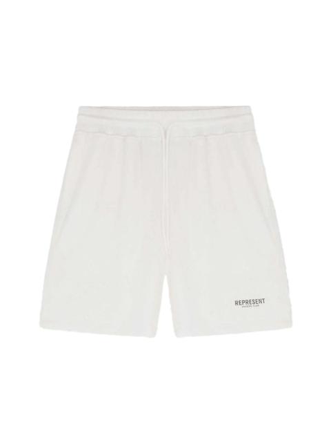 REPRESENT Represent Owners Club Mesh Shorts Flat White