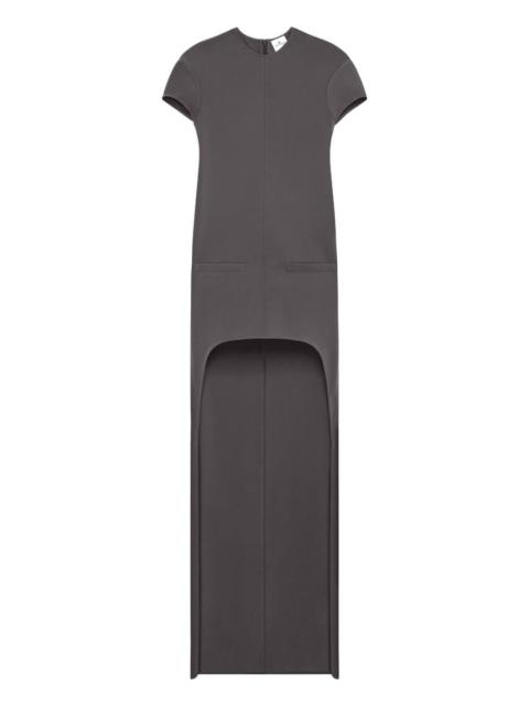 courrèges circle-edged maxi dress