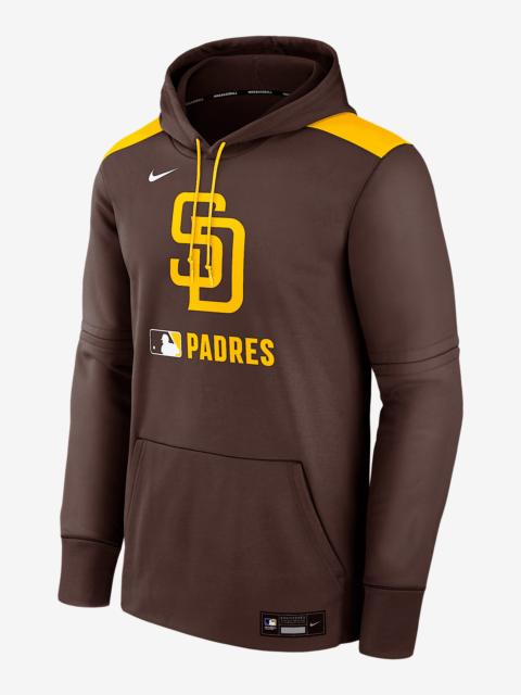 Nike San Diego Padres Authentic Collection Men's Nike Therma MLB Pullover Hoodie