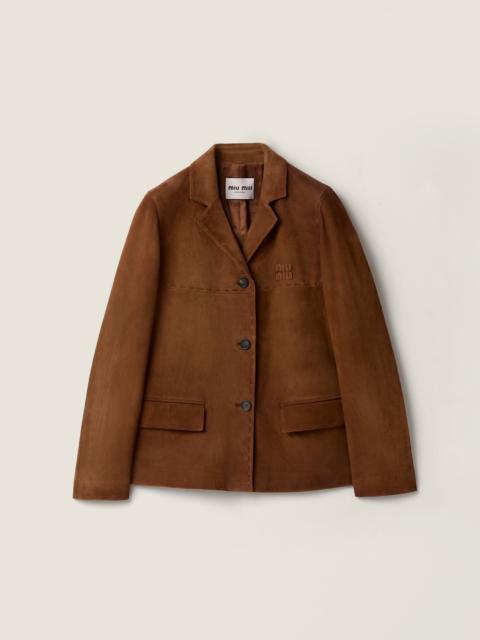 Miu Miu Suede jacket