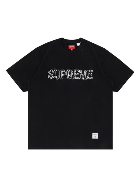 Supreme Bones Short-Sleeve Top 'Black'