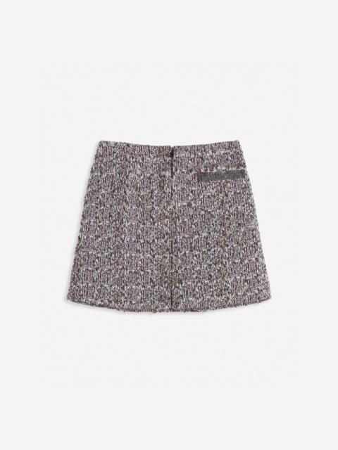 TWEED MINISKIRT