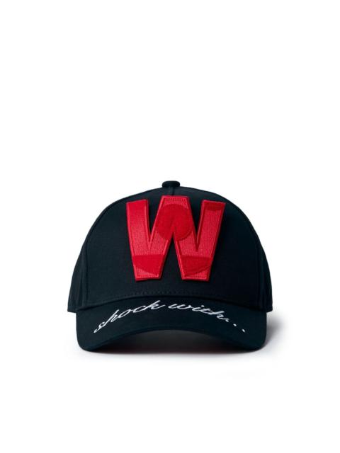 Walter Van Beirendonck logo-patch cap