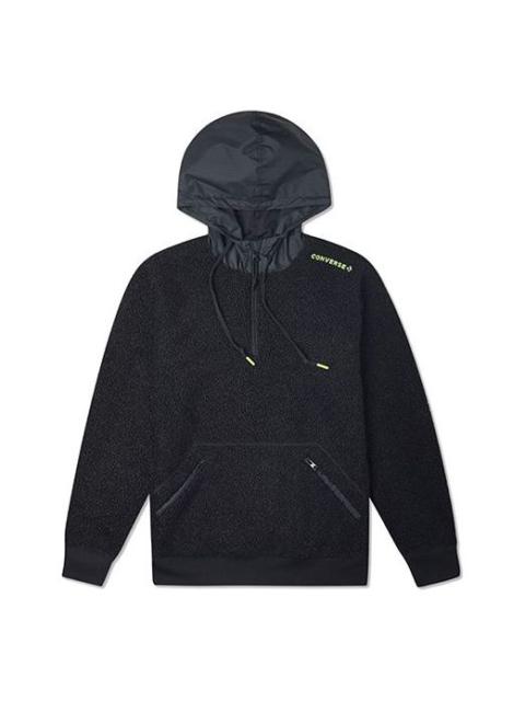 Converse Converse Mountain Club Sherpa Pullover Hoodie 'Black' 10020318-A01