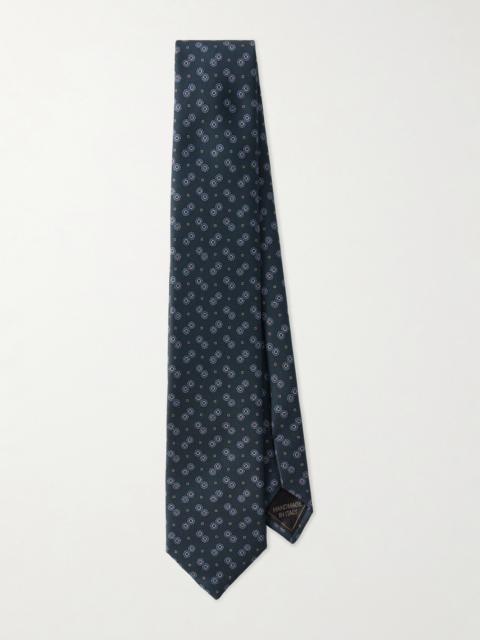 Brioni 8cm Silk-Jacquard Tie