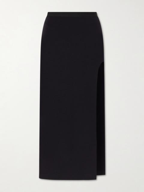 WARDROBE.NYC Scoop Stretch-jersey Maxi Skirt