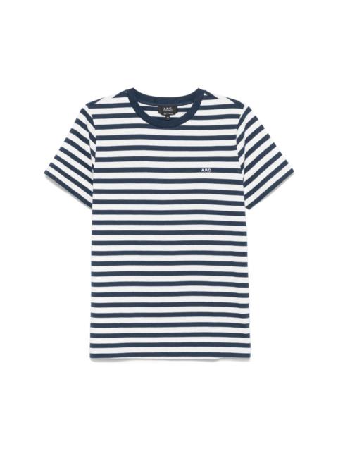 A.P.C. striped T-shirt